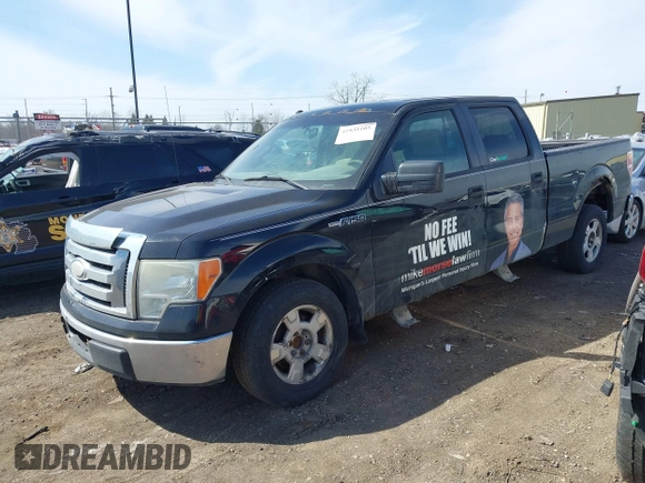 2009 Ford F-150 XL with VIN 1FTPW12V89FB42814, listed as a IAAI auction lot 41831105 with 234,982 mi miles. Bid and sale history available at carsss.com. Image 22.