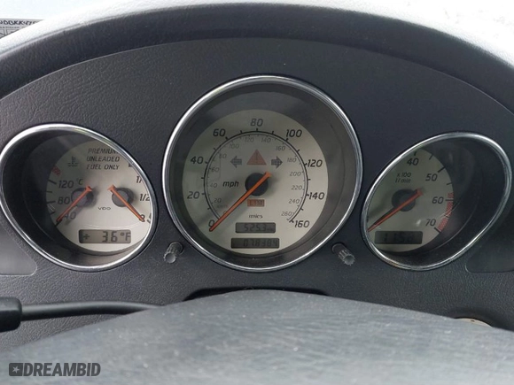 1998 Mercedes-Benz SLK-Class with VIN WDBKK47F0WF079632, listed as a IAAI auction lot 41564649 with 78,384 mi miles. Bid and sale history available at carsss.com. Image 7.