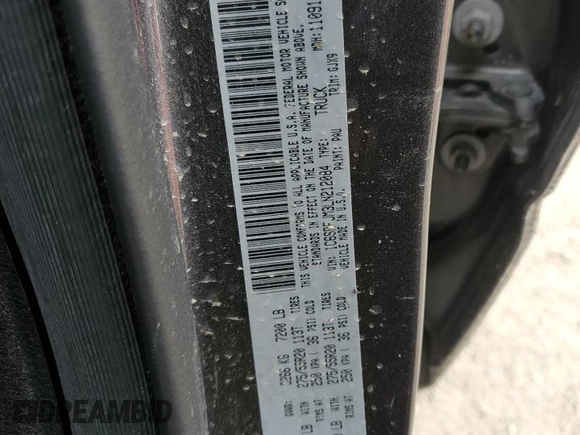 2020 Ram 1500 Laramie with VIN 1C6SRFJM3LN212084, listed as a Copart auction lot 45580665 with 113,962 mi miles and Salvage title. Bid and sale history available at DreamBid. Image 13.