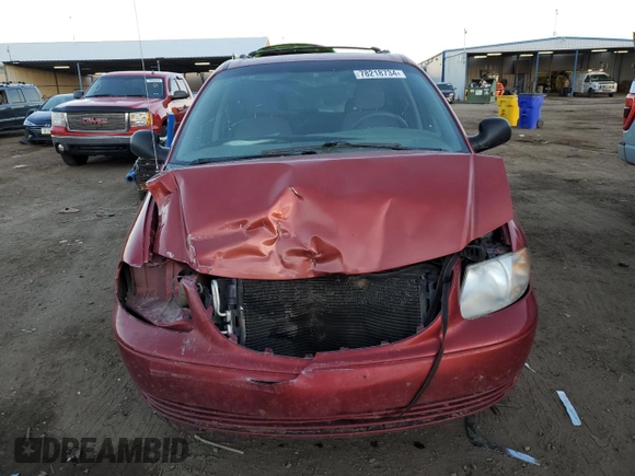 2003 Chrysler Town & Country LX with VIN 2C4GP44LX3R374910, listed as a Copart auction lot 78218734 with 171,144 mi miles and Salvage Title. Bid and sale history available at DreamBid. Image 5.