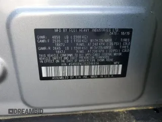 2016 Subaru Outback Limited with VIN 4S4BSENC3G3246936, listed as a Copart auction lot 52123095 with Not provided miles and Salvage title. Bid and sale history available at DreamBid. Image 13.
