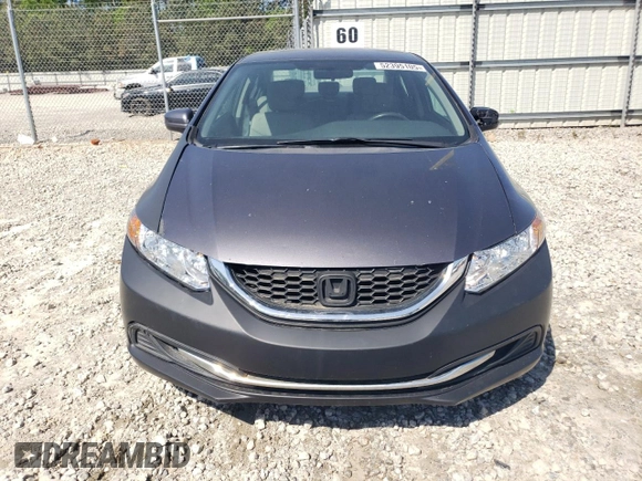 2014 Honda Civic Sedan LX with VIN 19XFB2F57EE076445, listed as a Copart auction lot 52395105 with 116,571 mi miles and Non Repairable. Bid and sale history available at carsss.com. Image 5.