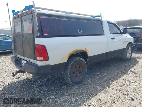 2013 Ram 1500 Tradesman with VIN 3C6JR7DT4DG506575, listed as a IAAI auction lot 42129693 with 176,404 mi miles and . Bid and sale history available at DreamBid. Image 4.