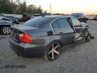 2008 BMW 3 Series 335i with VIN WBAVB73538KY65039, listed as a Copart auction lot 44325925 with 168,494 mi miles and Salvage title. Bid and sale history available at DreamBid. Image 3.