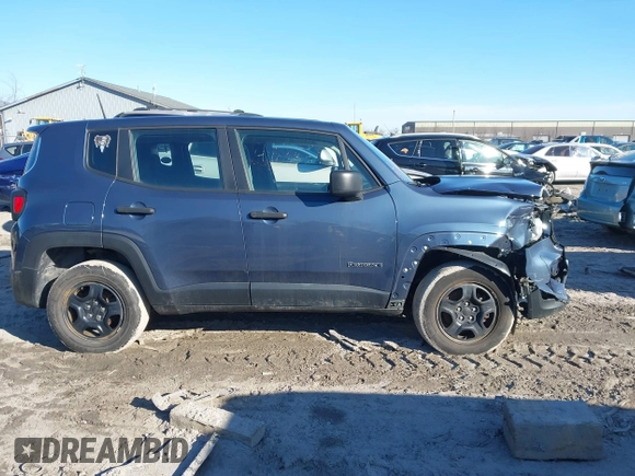 2020 Jeep Renegade Sport z VIN ZACNJBAB1LPL22947, wystawiony jako IAAI lot #41689643 z przebiegiem 80 397 mil mil oraz . Historia ofert i sprzedaży dostępna na DreamBid. Obrazek 13.
