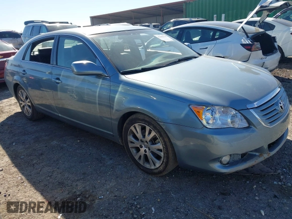 2008 Toyota Avalon XL with VIN 4T1BK36BX8U294231, listed as a IAAI auction lot 41655137 with 119,847 mi miles. Bid and sale history available at carsss.com. Image 1.