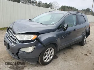 2019 Ford EcoSport SE with VIN MAJ3S2GEXKC261860, listed as a Copart auction lot 44463015 with 72,074 mi miles and Salvage Title. Bid and sale history available at carsss.com. Image 1.