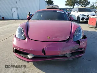 2024 Porsche 718 Boxster GTS 4.0 z VIN WP0CD2A86RK228359, wystawiony jako Copart lot #71429034 z przebiegiem 2 865 mil mil oraz Szkoda całkowita • Salvage title. Historia ofert i sprzedaży dostępna na DreamBid. Obrazek 5.