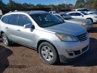 2013 Chevrolet Traverse LT with VIN 1GNKVJKDXDJ220575, listed as a IAAI auction lot 41585483 with 201,042 mi miles and . Bid and sale history available at DreamBid. Image 1.
