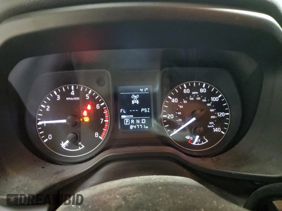 2017 Nissan Titan S with VIN 1N6AA1EJ5HN569446, listed as a Copart auction lot 85218284 with 84,771 mi miles and Salvage Title. Bid and sale history available at carsss.com. Image 9.