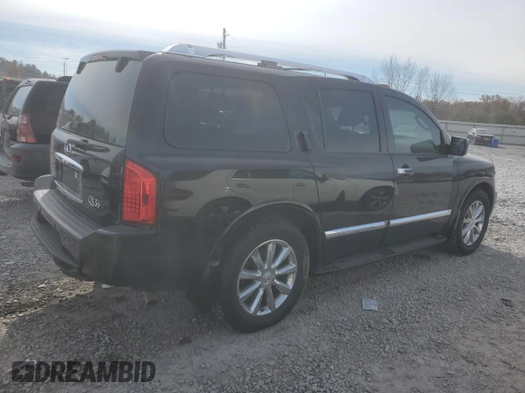 2009 Infiniti QX56 with VIN 5N3AA08DX9N904417, listed as a Copart auction lot 83035734 with 181,989 mi miles and Clean Title. Bid and sale history available at carsss.com. Image 3.