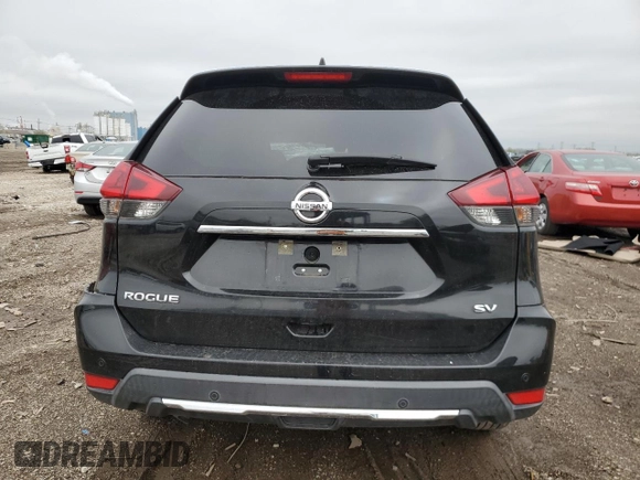 2020 Nissan Rogue SV with VIN KNMAT2MTXLP506619, listed as a Copart auction lot 55506965 with Not provided miles and Salvage title. Bid and sale history available at DreamBid. Image 6.