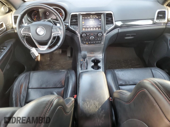 2017 Jeep Grand Cherokee Trailhawk with VIN 1C4RJFLG3HC881805, listed as a Copart auction lot 56471445 with 122,843 mi miles and Salvage title. Bid and sale history available at DreamBid. Image 8.