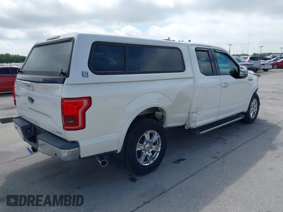 2016 Ford F-150 XL with VIN 1FTEX1CF1GFA51120, listed as a IAAI auction lot 41915535 with 43,205 mi miles and . Bid and sale history available at carsss.com. Image 4.