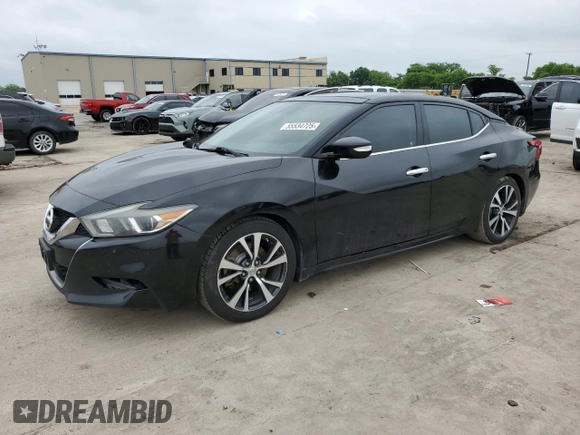 2016 Nissan Maxima 3.5 SV with VIN 1N4AA6AP2GC900543, listed as a Copart auction lot 55534725 with 228,584 mi miles and Clean Title. Bid and sale history available at carsss.com. Image 1.
