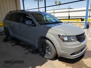 2020 Dodge Journey SE Value with VIN 3C4PDCAB8LT277085, listed as a Copart auction lot 51759535 with 107,828 mi miles and Clean Title. Bid and sale history available at DreamBid. Image 1.