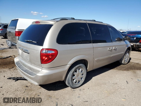 2007 Chrysler Town & Country LWB Touring with VIN 2A8GP54L97R280229, listed as a Copart auction lot 79124214 with 135,668 mi miles and Salvage Title. Bid and sale history available at carsss.com. Image 3.