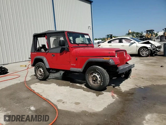 1994 Jeep Wrangler S with VIN 1J4FY19P7RP456133, listed as a Copart auction lot 52781975 with 295,953 mi miles and Salvage Title. Bid and sale history available at carsss.com. Image 11.