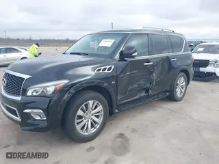 2017 Infiniti QX80 with VIN JN8AZ2NE5H9151812, listed as a IAAI auction lot 41263971 with 86,357 mi miles. Bid and sale history available at carsss.com. Image 17.