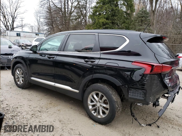 2020 Hyundai Santa Fe SE with VIN 5NMS2CAD5LH274398, listed as a Copart auction lot 70537522 with 34,134 mi miles. Bid and sale history available at carsss.com. Image 2.