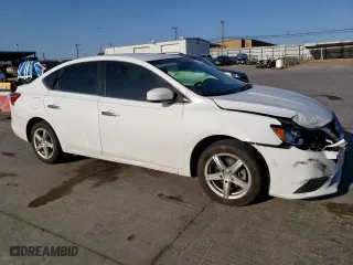 2019 Nissan Sentra S with VIN 3N1AB7AP4KY395766, listed as a Copart auction lot 50263775 with 69,436 mi miles and Salvage Title. Bid and sale history available at carsss.com. Image 4.