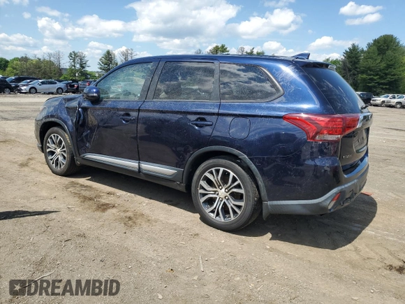 2018 Mitsubishi Outlander SE with VIN JA4AD3A34JZ013831, listed as a Copart auction lot 56292555 with 45,454 mi miles and Salvage title. Bid and sale history available at DreamBid. Image 2.