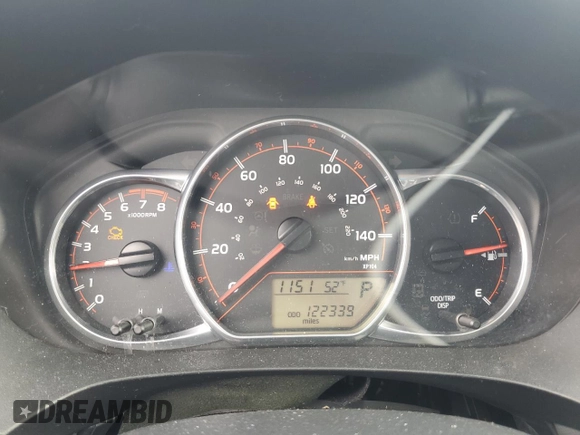2016 Toyota Yaris L with VIN VNKKTUD30GA060285, listed as a Copart auction lot 48102435 with 122,339 mi miles and Salvage Title. Bid and sale history available at DreamBid. Image 9.