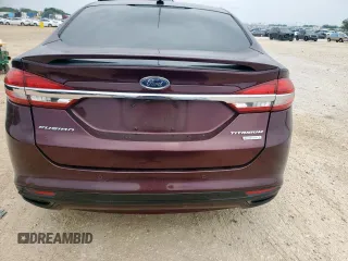 2017 Ford Fusion Titanium with VIN 3FA6P0K90HR178834, listed as a Copart auction lot 57420795 with 127,977 mi miles and Salvage title. Bid and sale history available at DreamBid. Image 6.