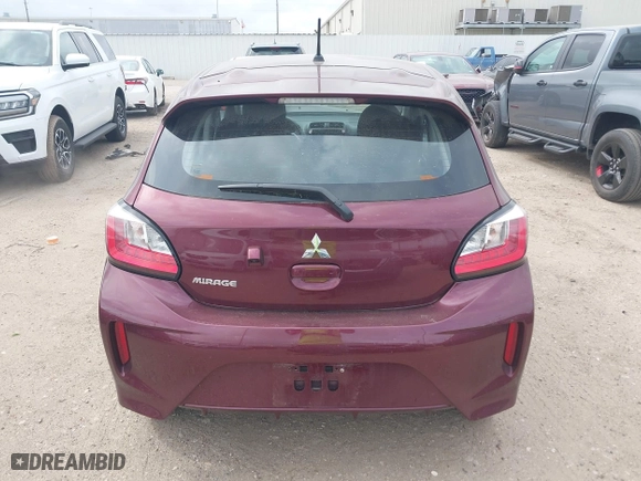 2024 Mitsubishi Mirage ES with VIN ML32AUHJ4RH026788, listed as a IAAI auction lot 41942174 with 3,572 mi miles. Bid and sale history available at carsss.com. Image 15.