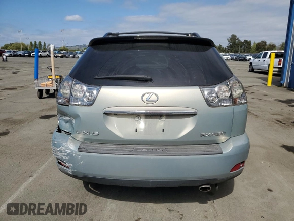 2007 Lexus RX 350 with VIN 2T2GK31U77C005882, listed as a Copart auction lot 53339095 with 137,722 mi miles and Salvage Title. Bid and sale history available at DreamBid. Image 6.