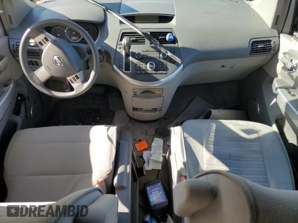 2007 Nissan Quest S with VIN 5N1BV28U87N101518, listed as a Copart auction lot 71054434 with 0 mi miles and Salvage Title. Bid and sale history available at carsss.com. Image 8.
