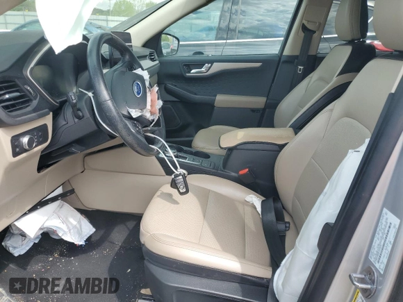 2020 Ford Escape SE Sport Hybrid with VIN 1FMCU0BZ5LUA15373, listed as a Copart auction lot 52901205 with 83,154 mi miles and Salvage Title. Bid and sale history available at DreamBid. Image 7.