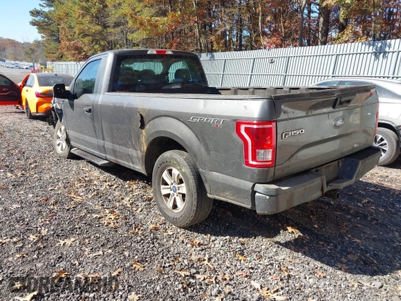 2017 Ford F-150 XL with VIN 1FTMF1E88HKC51000, listed as a IAAI auction lot 40738846 with 216,822 mi miles and . Bid and sale history available at DreamBid. Image 3.