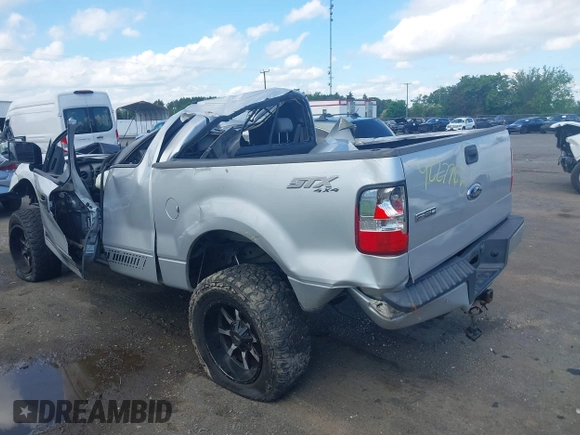 2007 Ford F-150 STX with VIN 1FTRX14W77FA99690, listed as a IAAI auction lot 42277657 with Not provided miles and . Bid and sale history available at DreamBid. Image 3.
