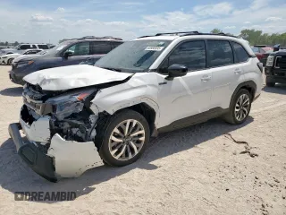 2025 Subaru Forester z VIN JF2SLSTD0SH404836, wystawiony jako Copart lot #65980595 z przebiegiem 1 222 mil mil oraz Szkoda całkowita • Salvage title. Historia ofert i sprzedaży dostępna na DreamBid. Obrazek 1.