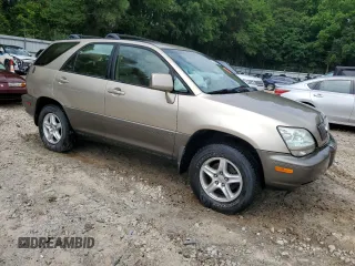 2002 Lexus RX 300 with VIN JTJGF10U320125323, listed as a Copart auction lot 59705155 with 139,158 mi miles and Salvage title. Bid and sale history available at DreamBid. Image 4.