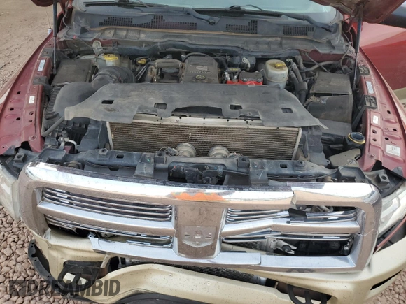 2012 Ram 2500 Laramie Longhorn with VIN 3C6UD5GL7CG301830, listed as a Copart auction lot 81342604 with 427,889 mi miles and Salvage Title. Bid and sale history available at carsss.com. Image 11.