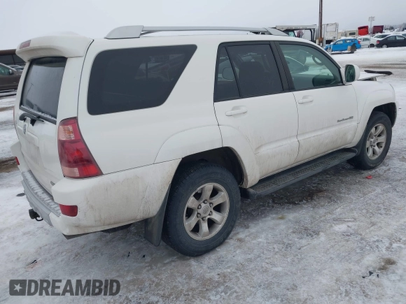 2005 Toyota 4Runner SR5 with VIN JTEBT14R850054745, listed as a IAAI auction lot 41349620 with 232,293 mi miles and . Bid and sale history available at DreamBid. Image 4.
