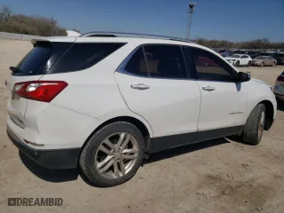 2018 Chevrolet Equinox Premier with VIN 2GNAXMEV8J6104070, listed as a Copart auction lot 49051535 with 251,661 mi miles and Salvage Title. Bid and sale history available at carsss.com. Image 3.