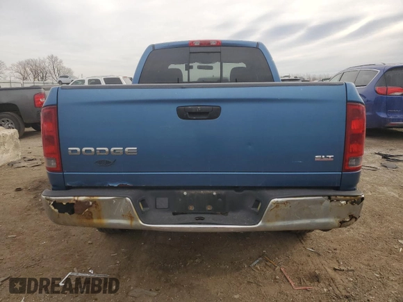 2004 Dodge 1500 SLT with VIN 1D7HA18N14J249323, listed as a Copart auction lot 43077555 with Not Provided miles and Clean Title. Bid and sale history available at carsss.com. Image 6.