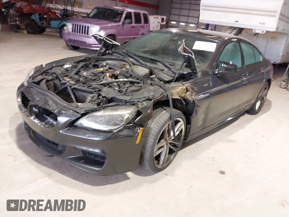 2015 BMW 6 Series 650i xDrive with VIN WBA6B4C59FD760929, listed as a IAAI auction lot 41397531 with Not Provided miles and . Bid and sale history available at carsss.com. Image 2.