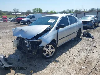 2007 Toyota Corolla CE with VIN JTDBR32E470100217, listed as a IAAI auction lot 41965423 with 119,266 mi miles and . Bid and sale history available at carsss.com. Image 2.