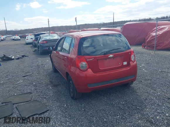 2009 Chevrolet Aveo 1LT with VIN KL1TD66E89B628730, listed as a IAAI auction lot 41890401 with 174,673 mi miles and . Bid and sale history available at DreamBid. Image 3.