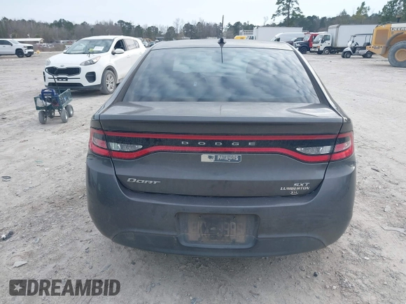 2015 Dodge Dart SXT with VIN 1C3CDFBB3FD309566, listed as a IAAI auction lot 41749617 with 180,188 mi miles. Bid and sale history available at carsss.com. Image 16.
