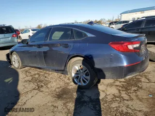2018 Honda Accord Sedan LX 1.5T with VIN 1HGCV1F14JA056573, listed as a Copart auction lot 44669605 with 57,725 mi miles and Salvage Title. Bid and sale history available at carsss.com. Image 2.