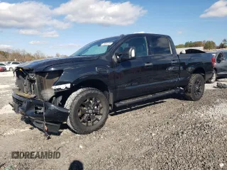 2019 Nissan Titan XD SV with VIN 1N6BA1F4XKN507867, listed as a Copart auction lot 83061704 with 55,751 mi miles and Salvage Title. Bid and sale history available at carsss.com. Image 1.
