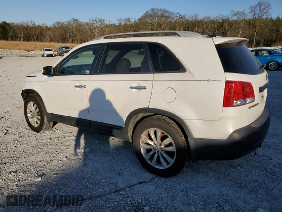 2011 Kia Sorento EX with VIN 5XYKU4A26BG180893, listed as a Copart auction lot 41678655 with 127,564 mi miles and Salvage Title. Bid and sale history available at carsss.com. Image 2.