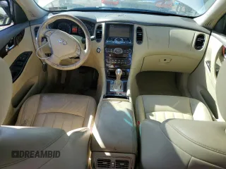 2008 Infiniti EX Journey with VIN JNKAJ09F38M361699, listed as a Copart auction lot 76582944 with 195,003 mi miles and Salvage Title. Bid and sale history available at DreamBid. Image 8.