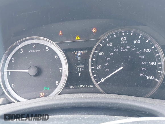 2013 Lexus GS 350 with VIN JTHBE1BL9D5016342, listed as a IAAI auction lot 42105098 with 68,514 mi miles. Bid and sale history available at carsss.com. Image 7.