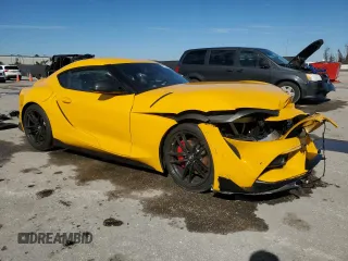 2020 Toyota Supra 3.0 with VIN WZ1DB4C08LW032292, listed as a Copart auction lot 42190135 with 43,982 mi miles and Non repairable. Bid and sale history available at DreamBid. Image 4.